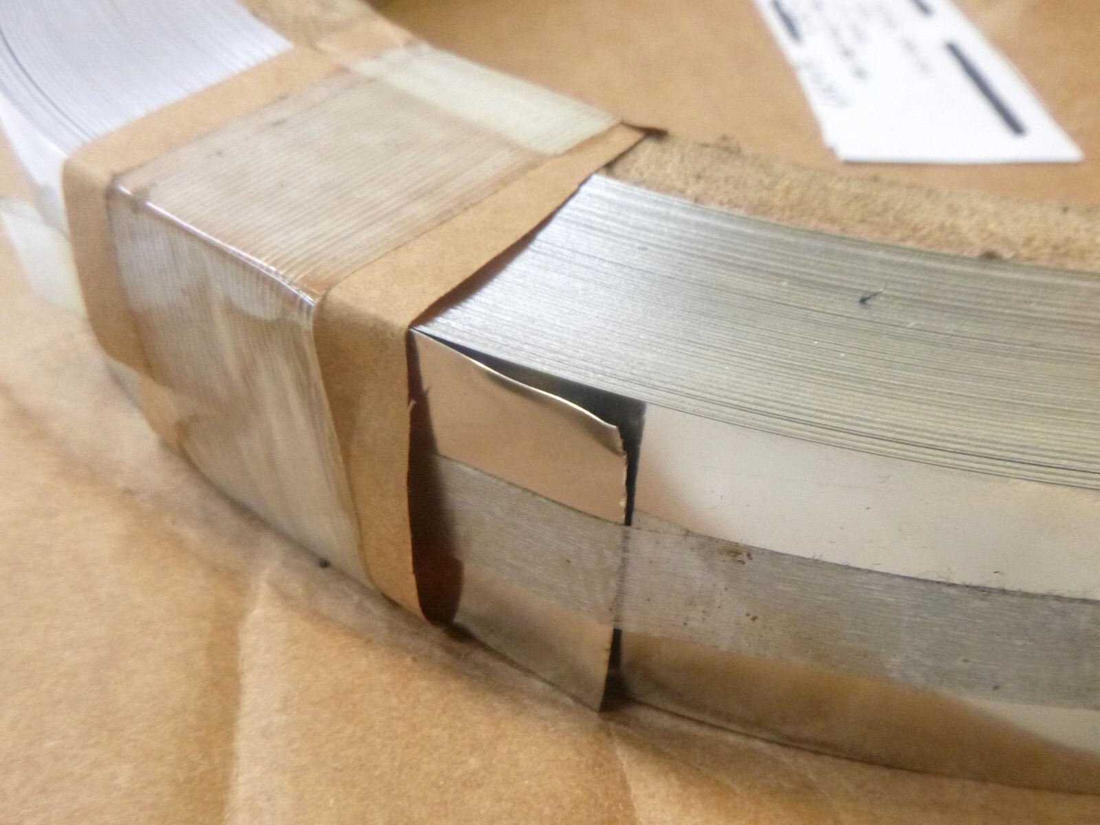 National Electronic Alloys (NEA) Nickel 200/201 Coil, 0.005″ x 1.375″, 14.5 lbs.