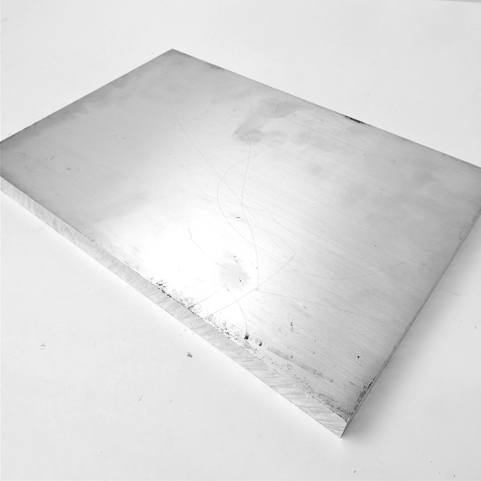 .875″ thick 7/8 Aluminum 6061 PLATE 7.25″ x 10.75″ Long sku 306504*