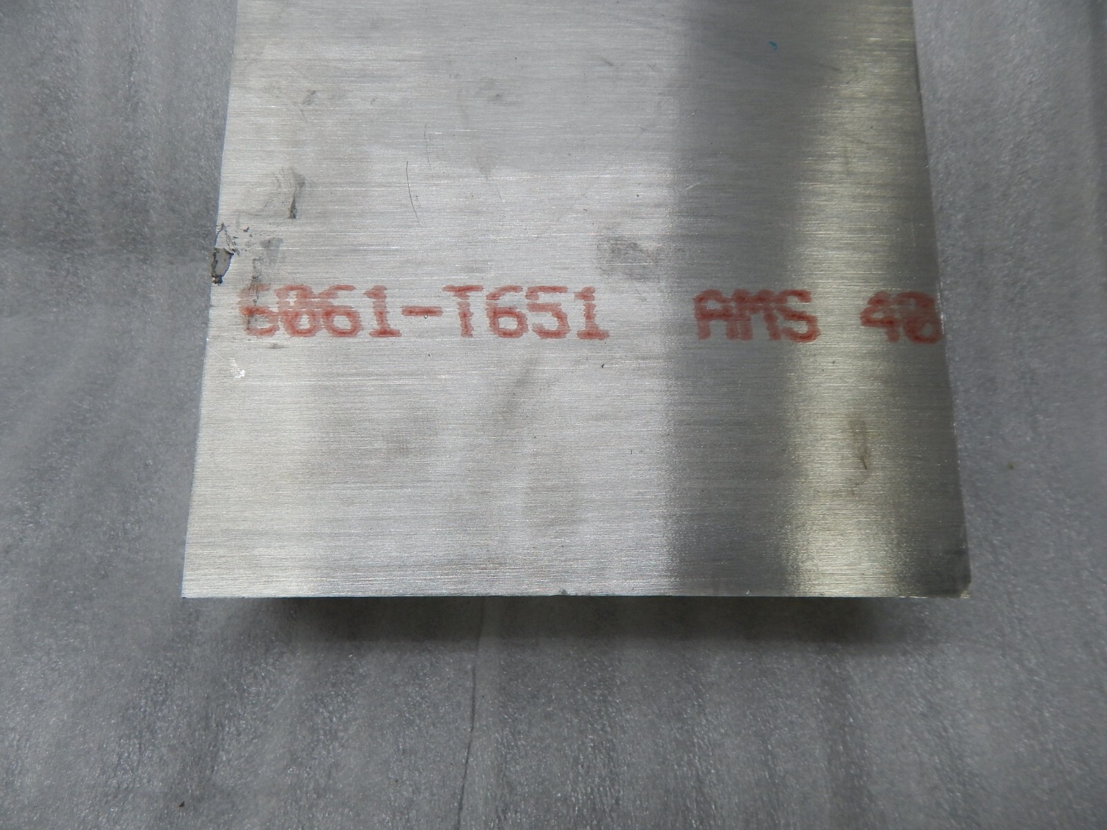 2-1/2″ X 7-7/8″ ALUMINUM 6061 FLAT BAR 2-1/2×8 Priced by the inch