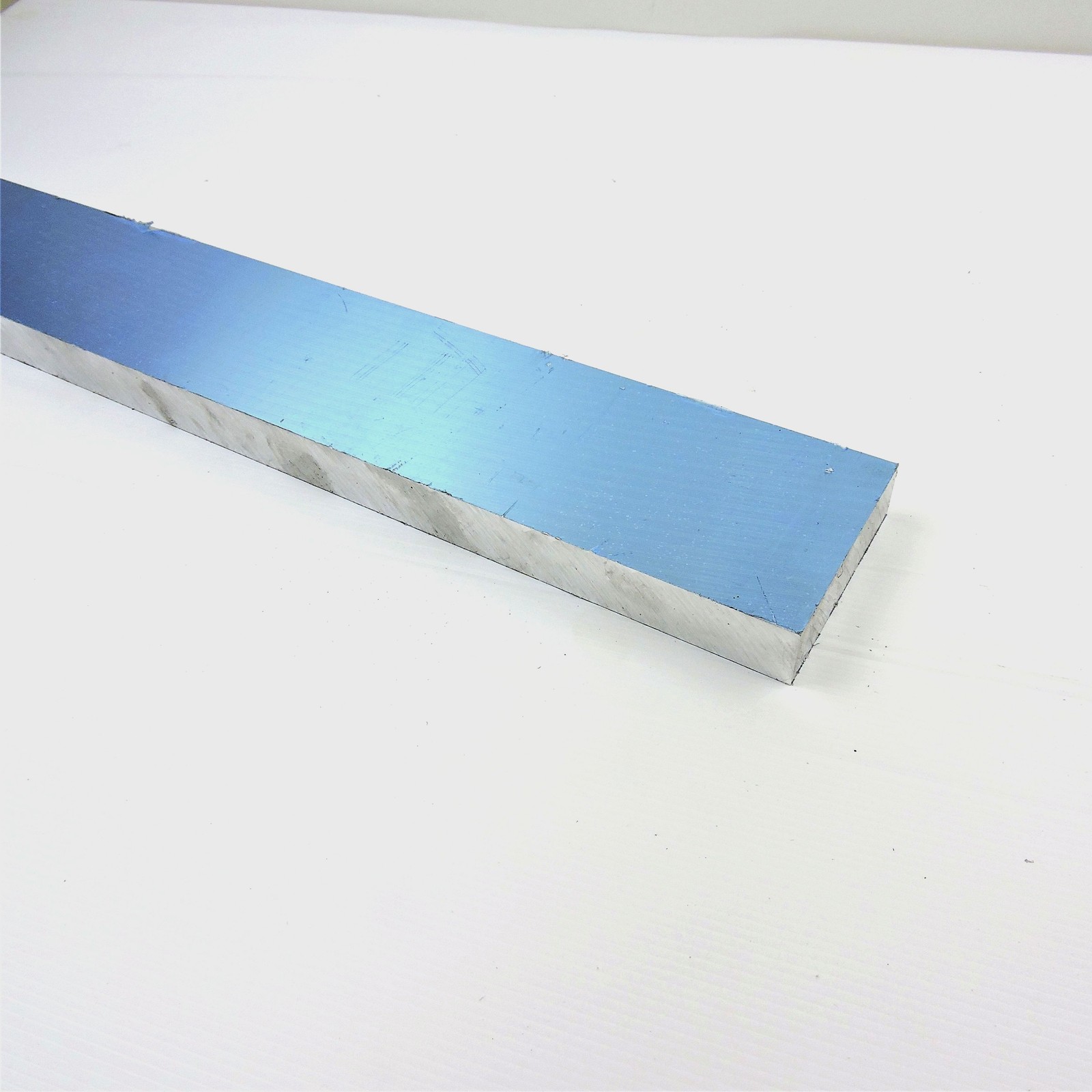 1″ thick Precision CAST Aluminum PLATE 3.25″ x 20.125″ Long sku 157007