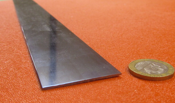 1095 Hard Blue Tempered Spring Steel Shim 0.032″ Thick x 1.50″ Wide x 60″ Long