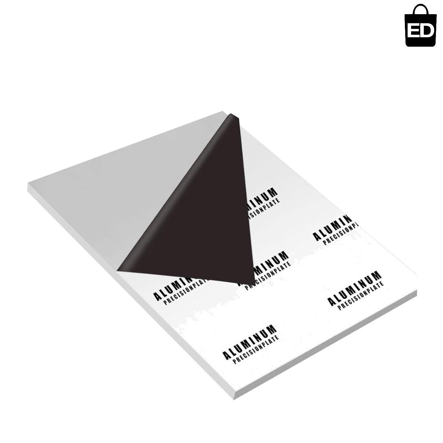 Versatile 10″ x 14″ 1/4″ Aluminum Sheet Plate – Corrosion-Resistant for Crafts