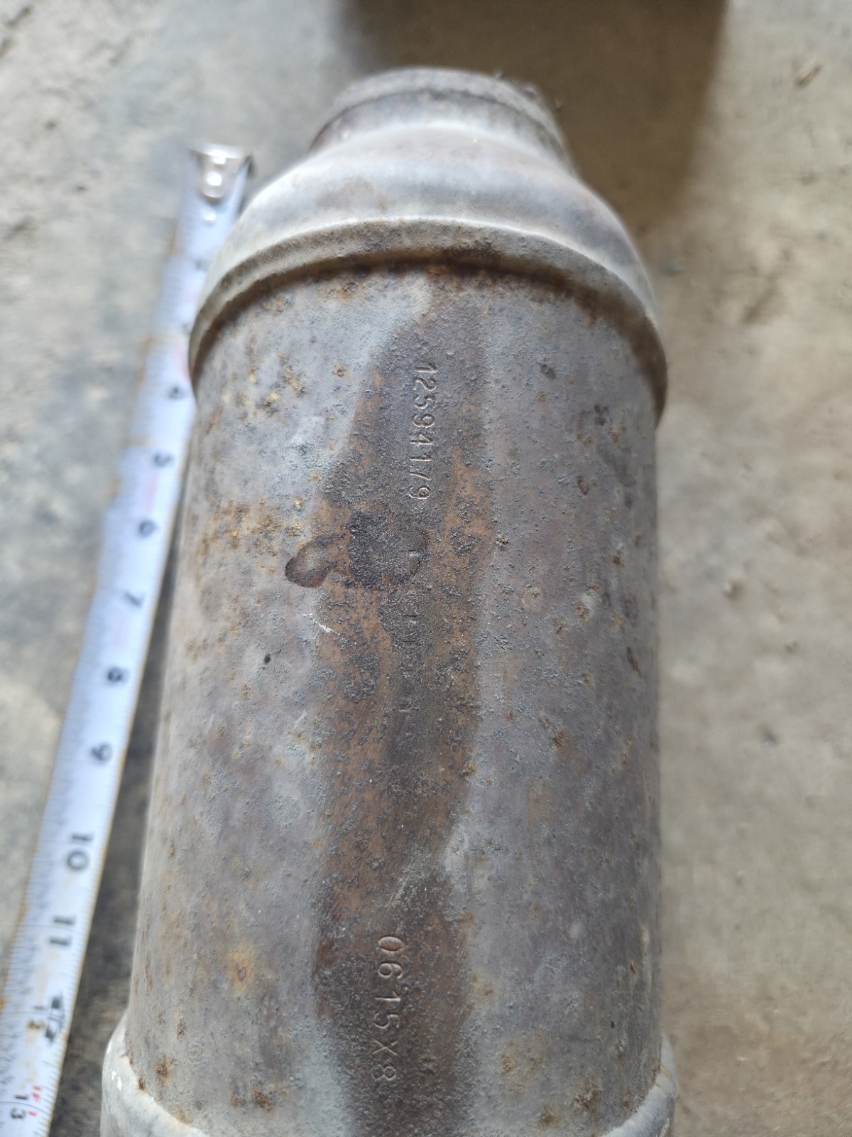 2 Scrap Catalytic Converters Platinum Palladium Sold For Scrap Recycling Pounds