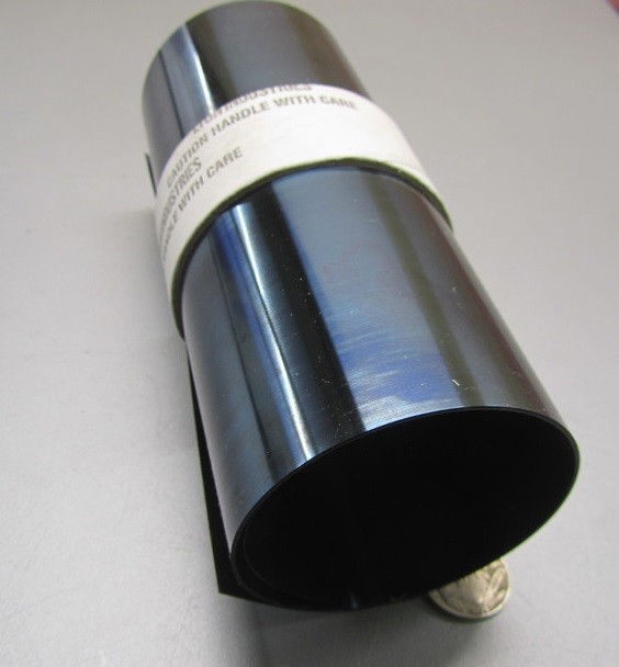Blue Tempered Spring Steel Shim 0.006″ x 6.00″ x 50″ Length