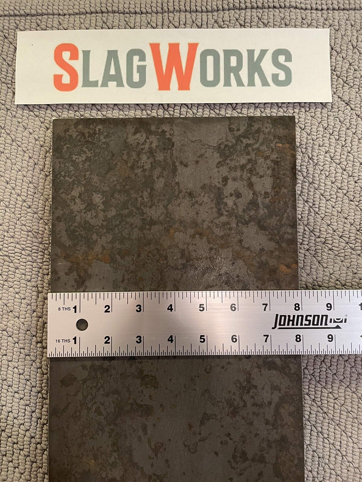 3/8x8x16 inch steel plate 8”x16” A36 Hot Roll Flat .375″ Thick