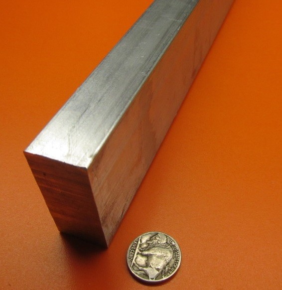 6063 T5 Aluminum Bar, 7/8″ (.875″) Thick x 2.0″ Wide x 48″ Length