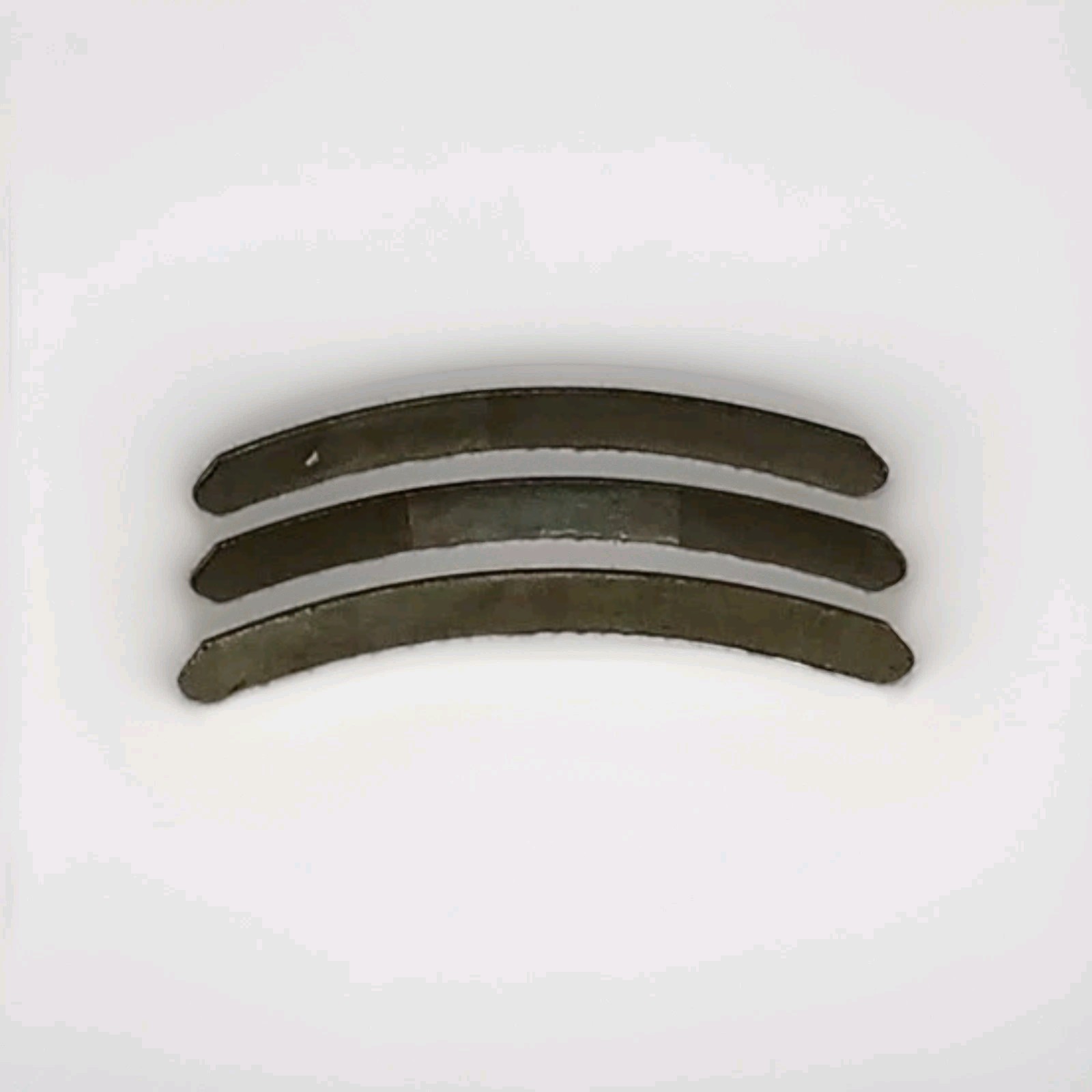 Lot Of 3 Unbranded 2-3/4″ x 1/4″ Curved Galvanized Steel Flat Stock