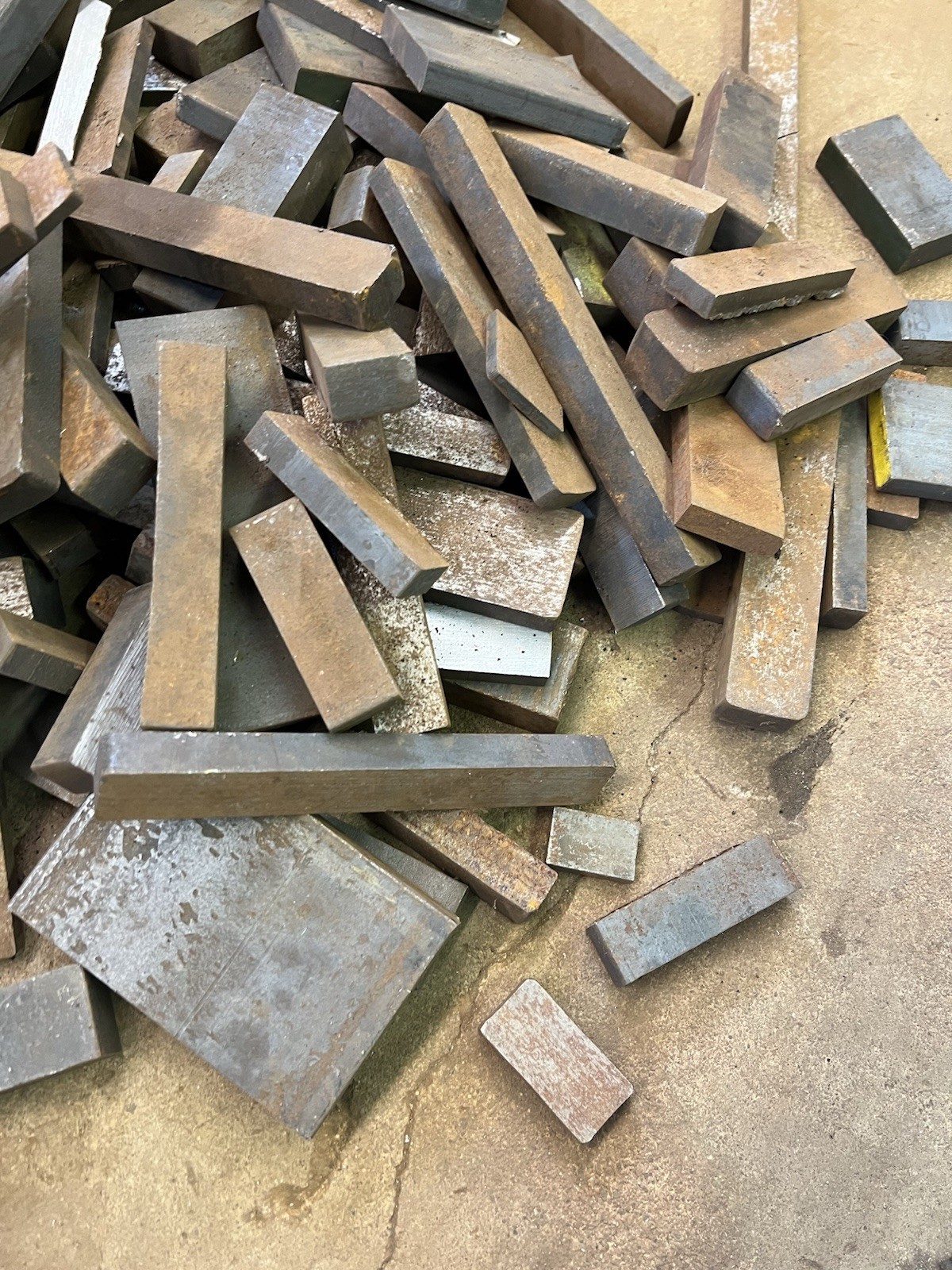 Mix lot 5+Lbs A36 Flat steel metal plate bar steel stock 3/8″ 1/2″ 3/4″ 1″+ Th