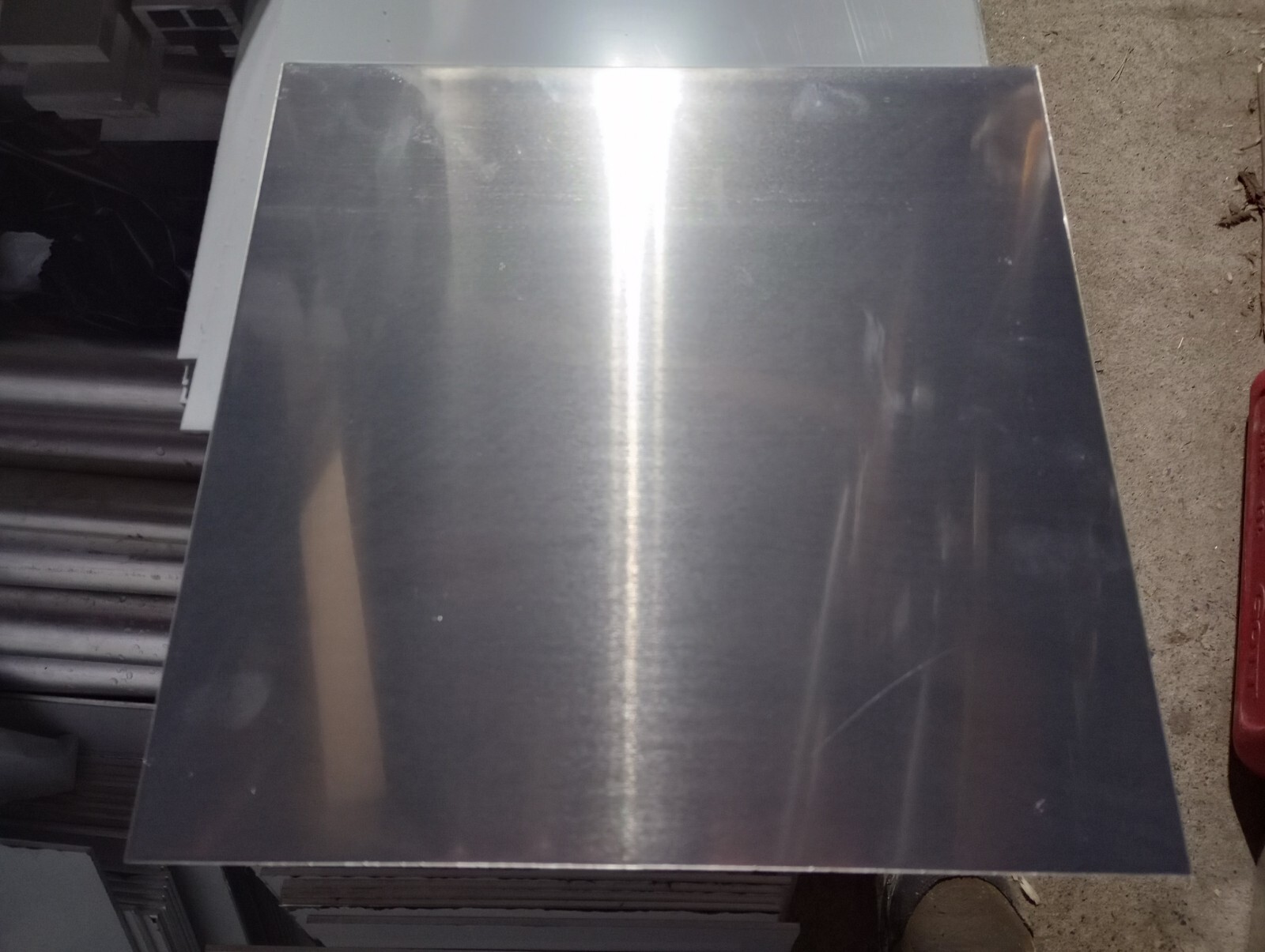 2 pack / pieces of 6061 Aluminum Sheet Plate, – 1/8″ Thick – 12 1/2″ X 12″