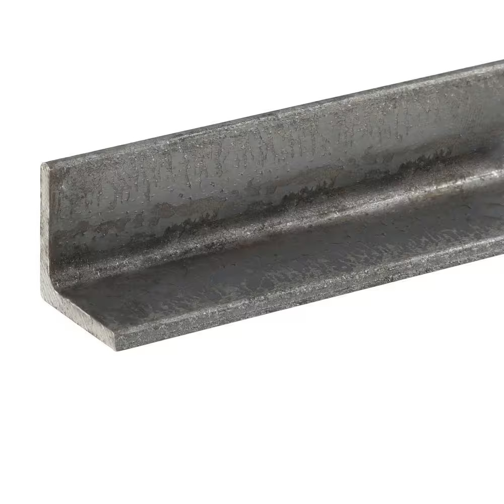 1 In. X 6 Ft. – 1/8 In. Thick Plain Steel Angle Free Shipping New