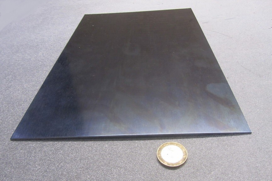1095 Annealed Spring Steel Shim 0.050″ Thick x 8.0″ Width x 12″ Length