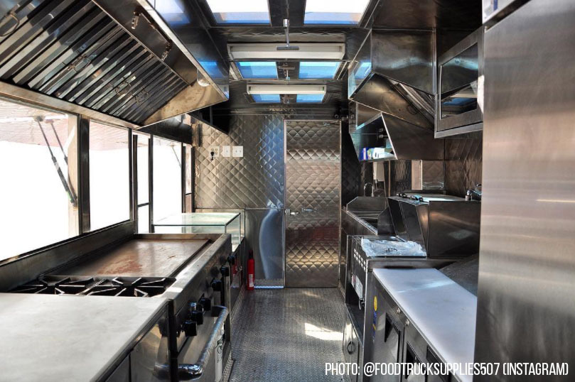 Food Truck & Restaurant Quilted Stainless Steel Sheet, #4 Finish, 24Ga 4’x10′