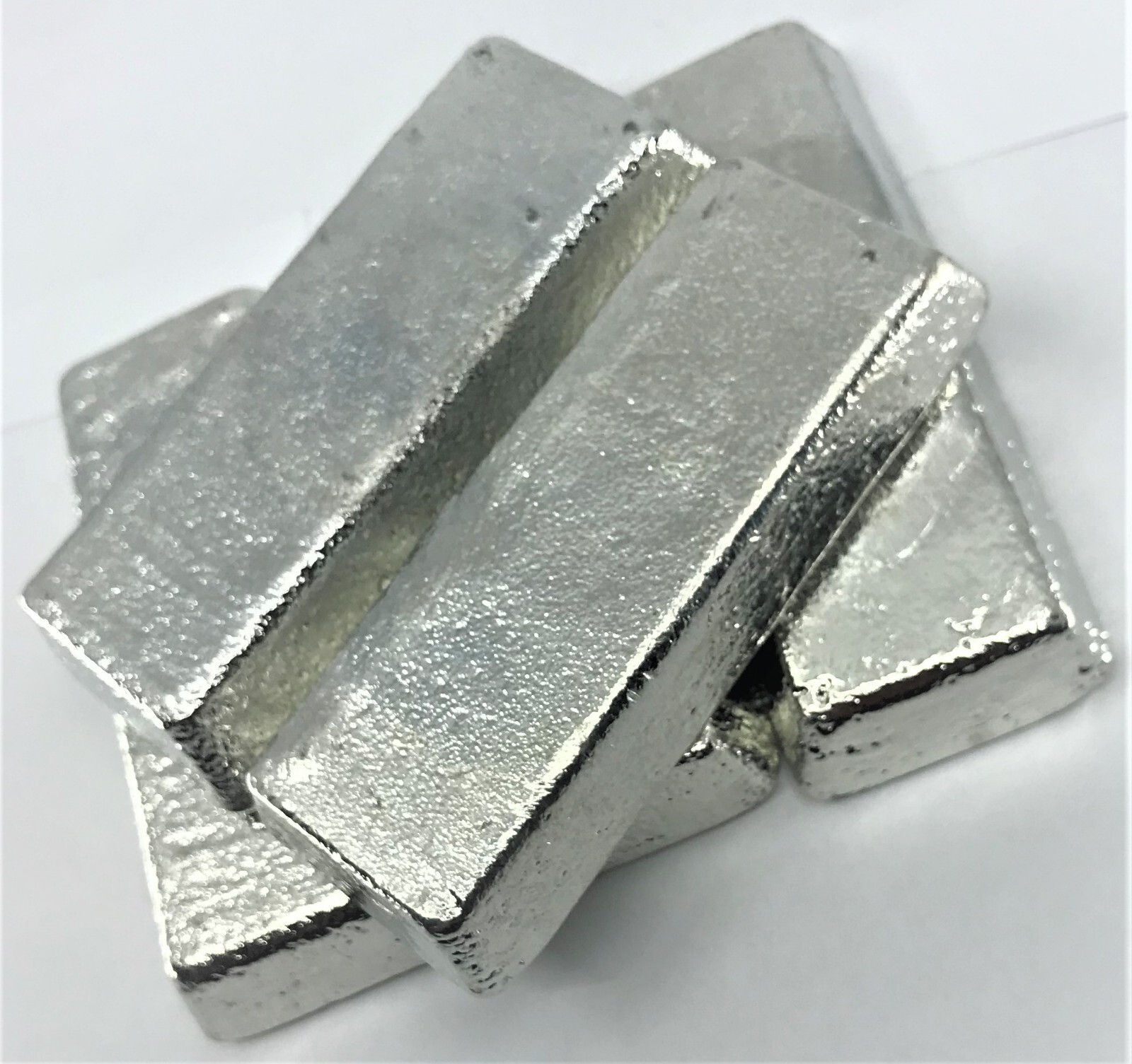R98 Alloy Pewter Ingot 5lbs. (98%Sn, 1.5%Bi, .50%Cu) Casting 466°-590°