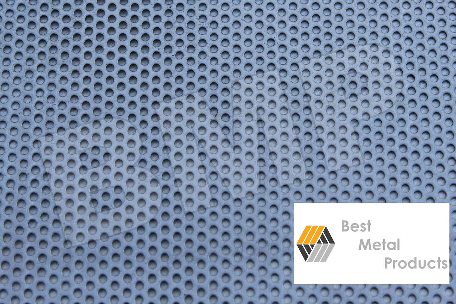 304 Stainless Steel Perforated Sheet 18″x18″ .040 1/8″ Round Holes 33% Open 103