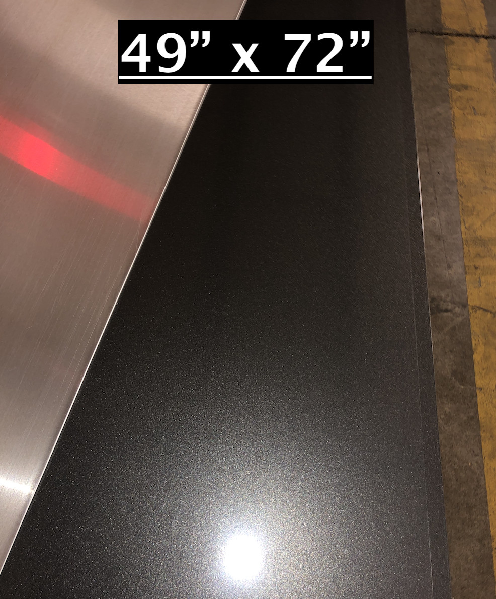49″ x 72″ Charcoal Grey Aluminum Sheet, Flat .030” Thick – Cargo Trailers, Etc.