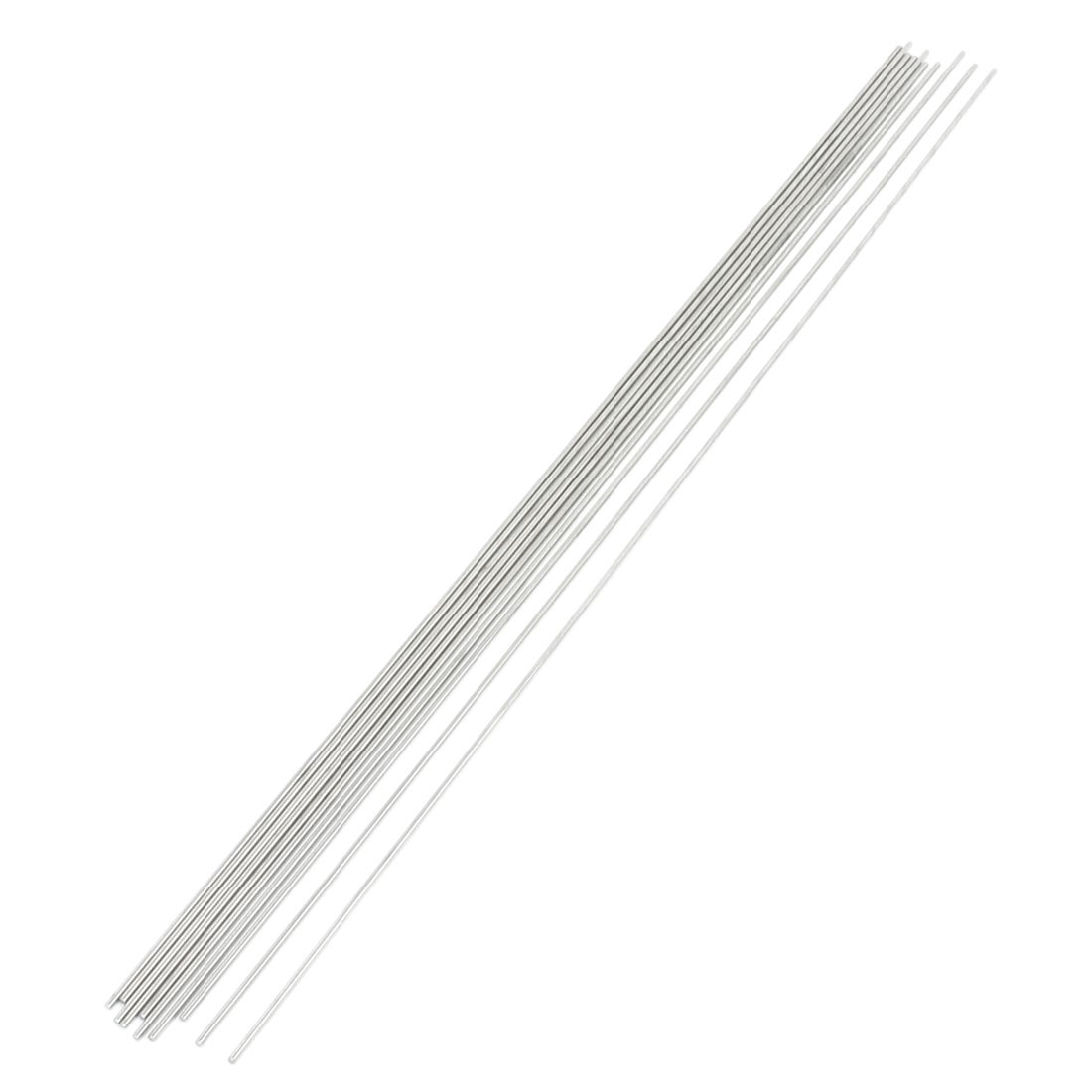 10Pcs DIY RC Model Stainless Steel Circular Round Rod Bar 400mm x 2mm