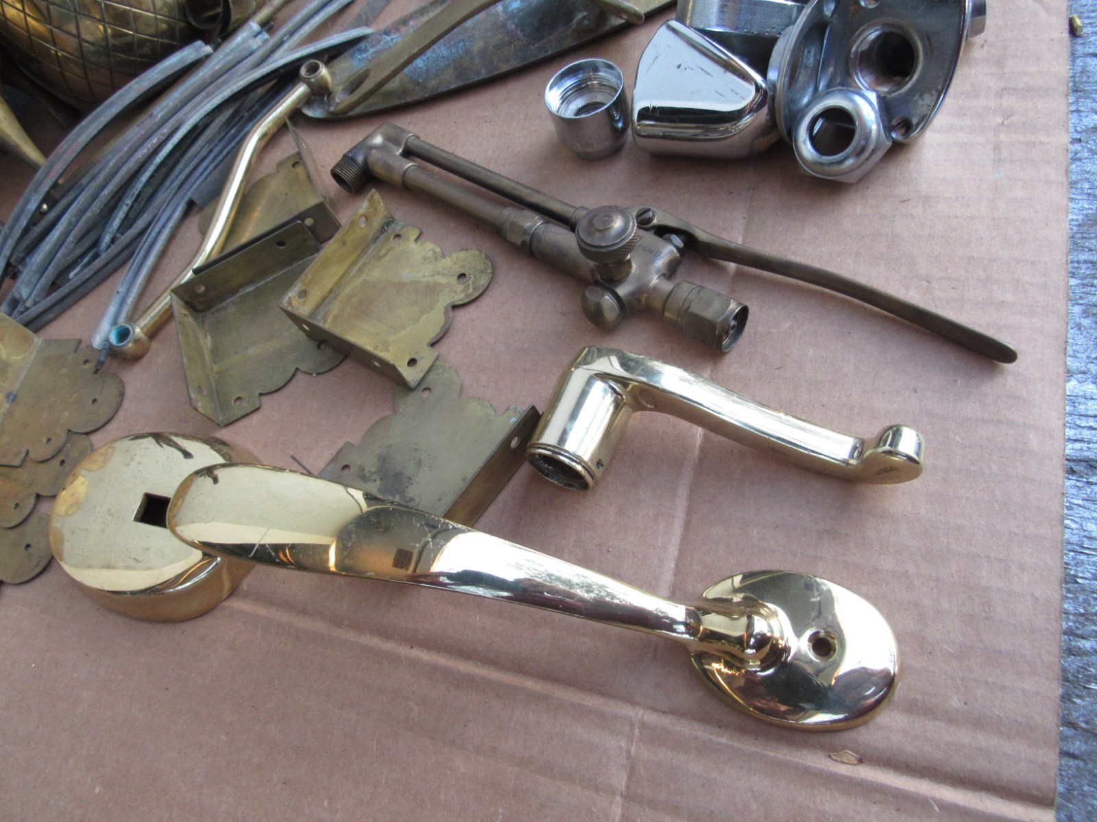 Scrap Brass 26 LBS Metal Recovery CASTING SCULPTURE ABSTRACT Recovery Recycle
