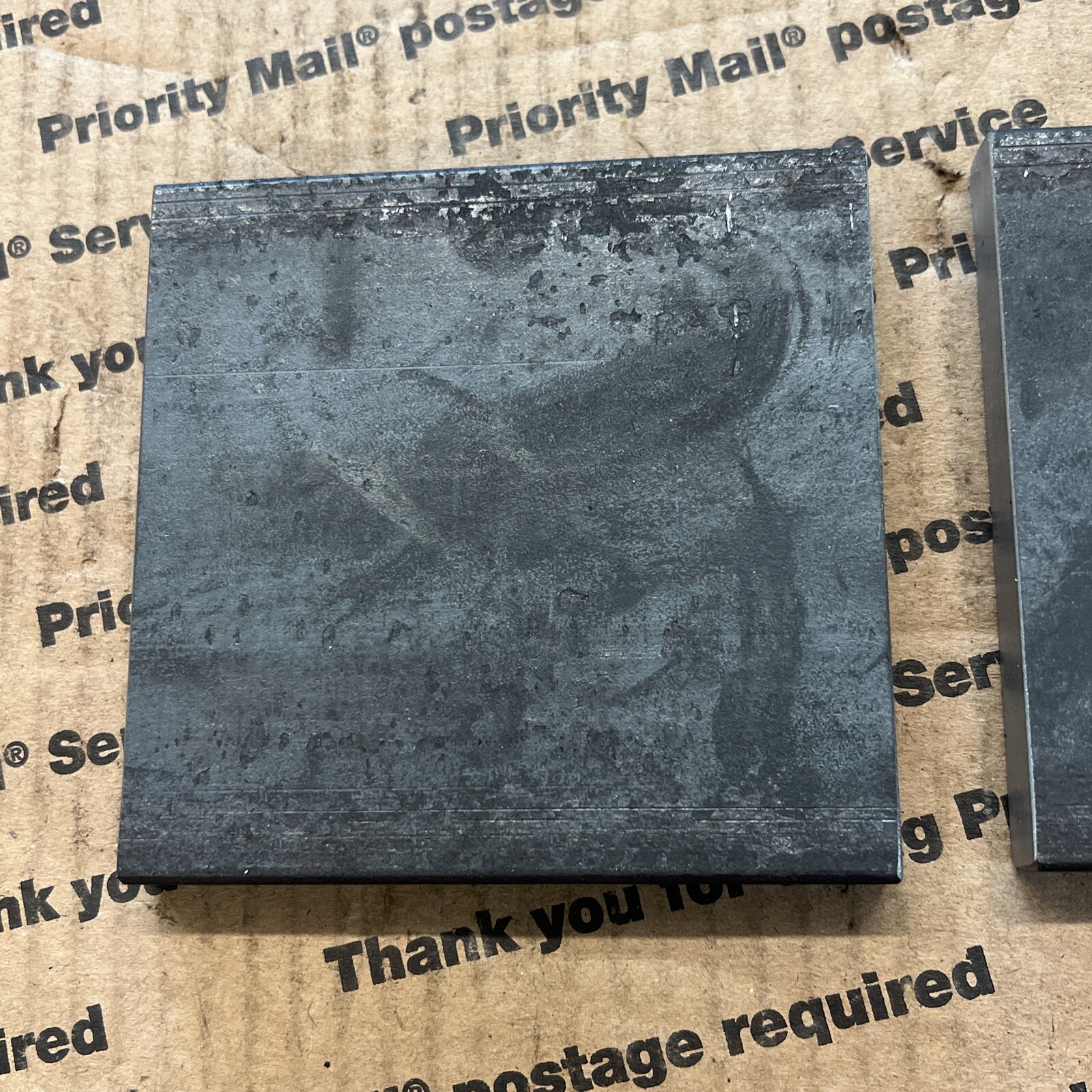 1/2″ STEEL 4″ x 4″ FLAT BAR A36 2 PIECES PRIME STOCK