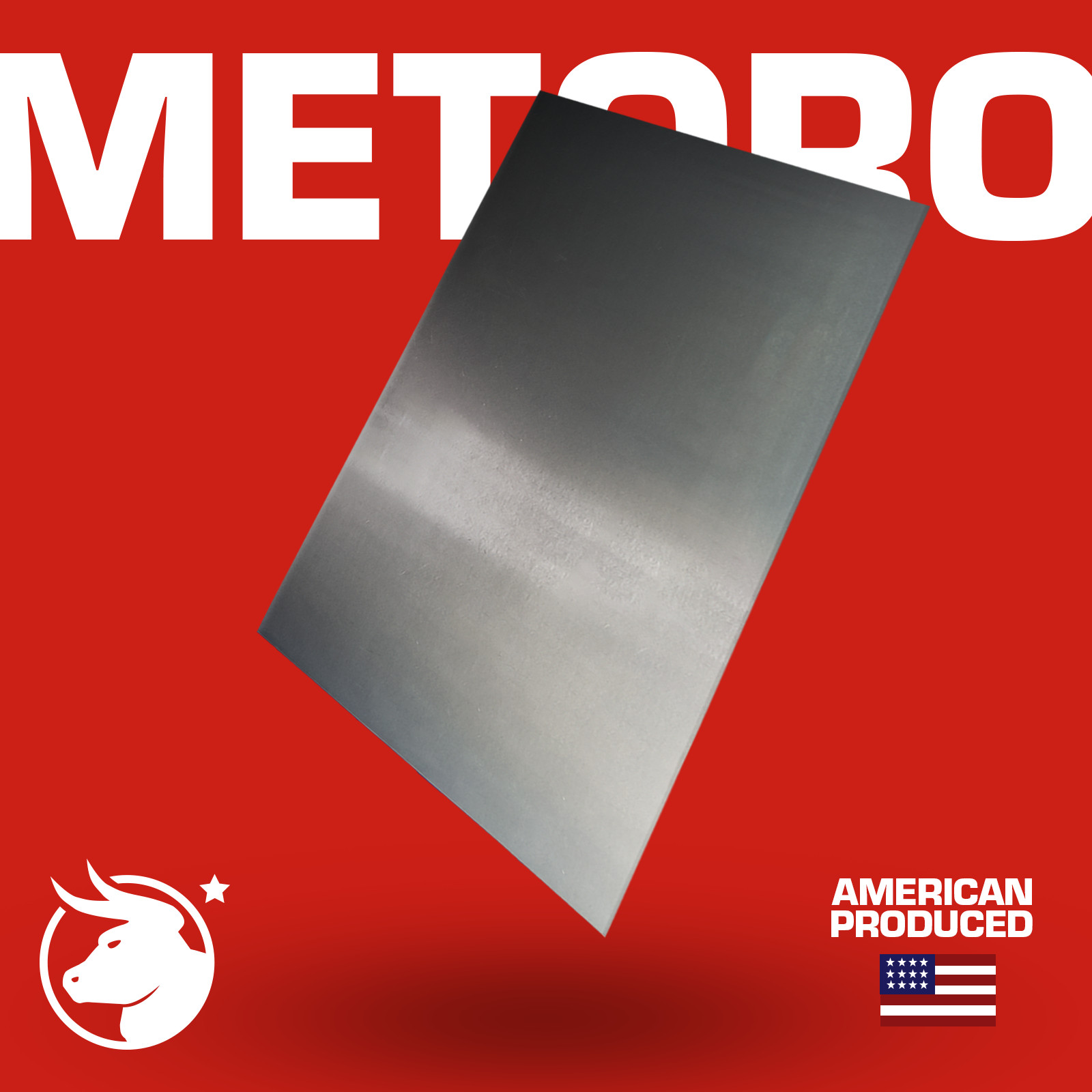 Metoro Industrial 16 Gauge 12″ x 16″ Mild Steel Plate – Strength 2 pack
