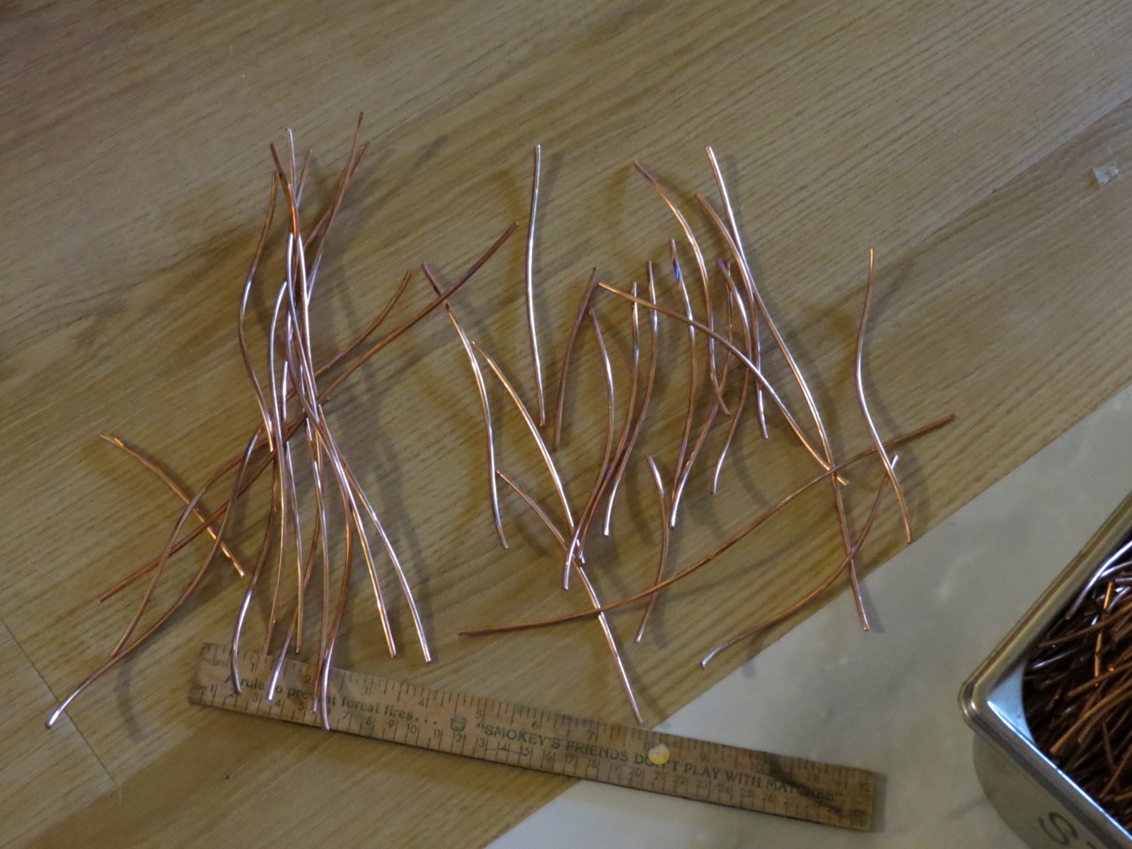 10 POUNDS SCRAP COPPER WIRE FOR ARTS ORGANITE MELTING SCIENCE PLEASE READ