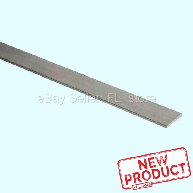 Stainless Steel Flat Bar Stock 1/8″ x 1-1/2″ x 6 Feet Rectangle 304 Mill Finish