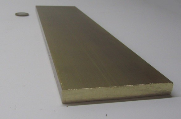 360 Brass Flat Bar 3/8″ Thick x 3.00″ Wide x 12″ Length