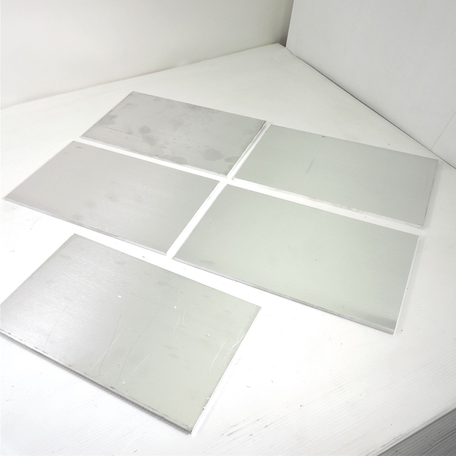 .25″ thick 1/4 Aluminum 6061 PLATE 8.375″ x 12.625″ Long QTY 5 sku 206249
