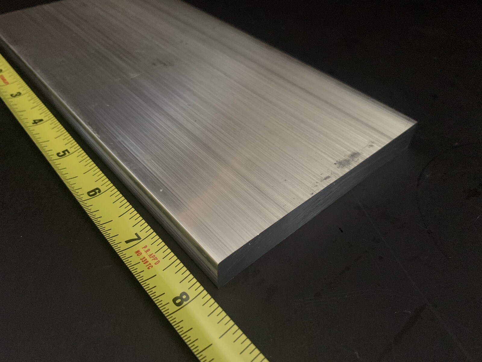 1/2″ X 4″ X 8″ Long ALUMINUM FLAT BAR STOCK SOLID 6061-T6511