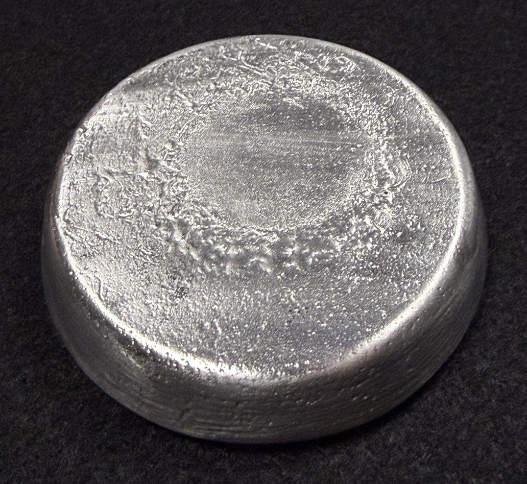 Recycled Scrap Tin Pewter 243g (8.56oz) Ingot Reloading Casting Metal Craft