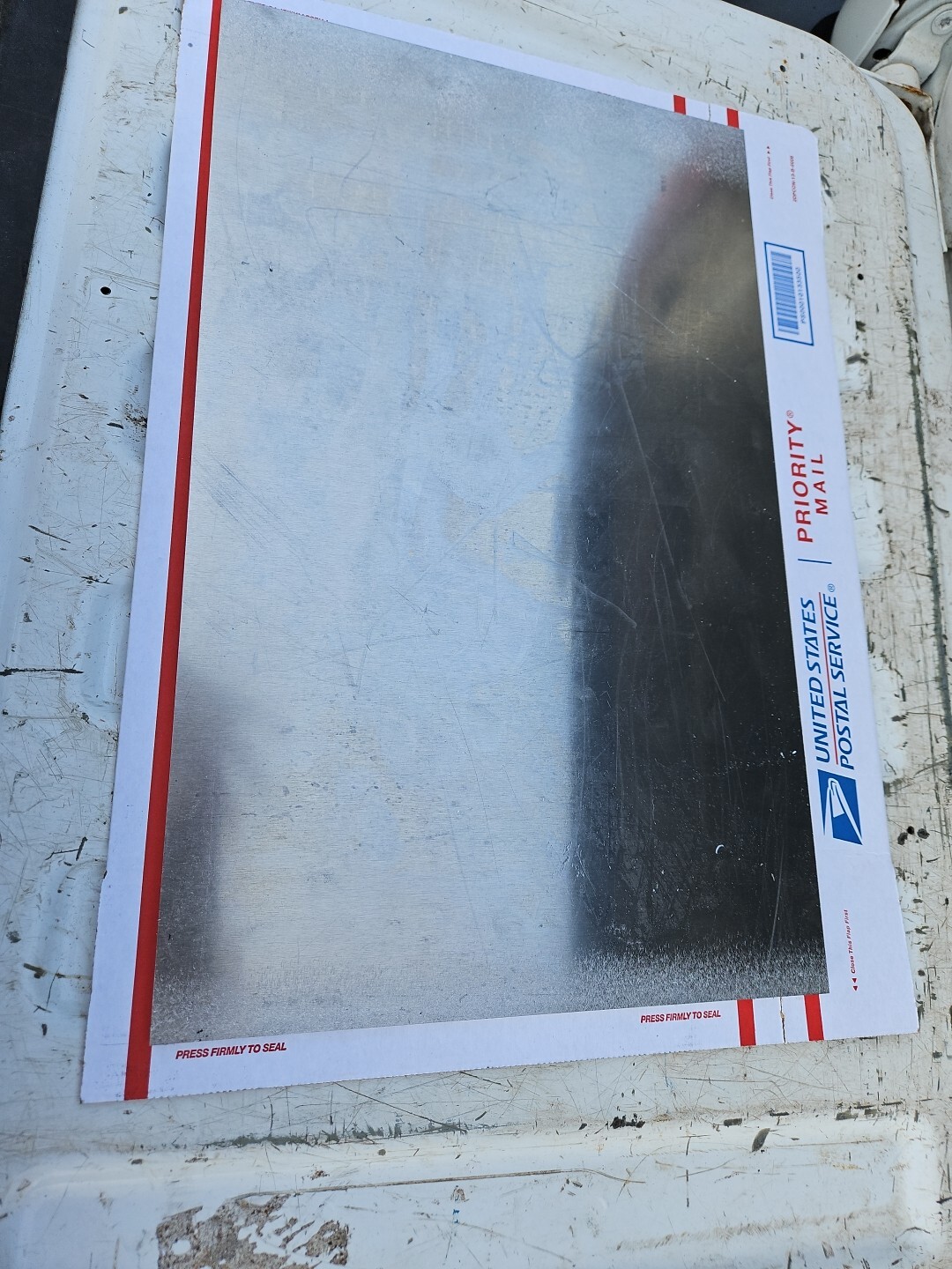 Aluminum plate 5052-H32 1/4” X 19-1/4” X 12″ Made In USA