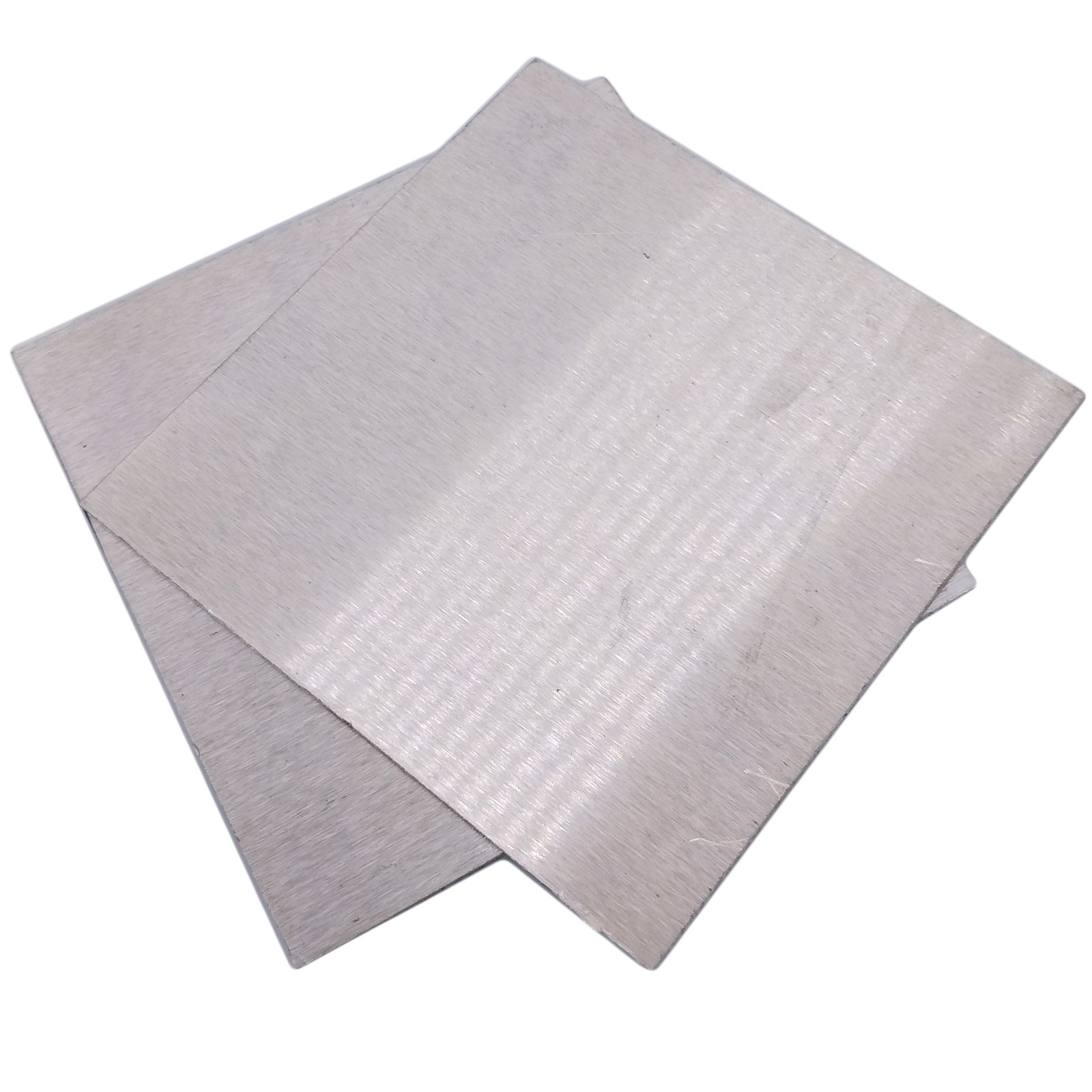 US Stock 2pcs Magnesium Alloy Sheet AZ31B Plate Silver 1 ±10% x 100 x 100mm