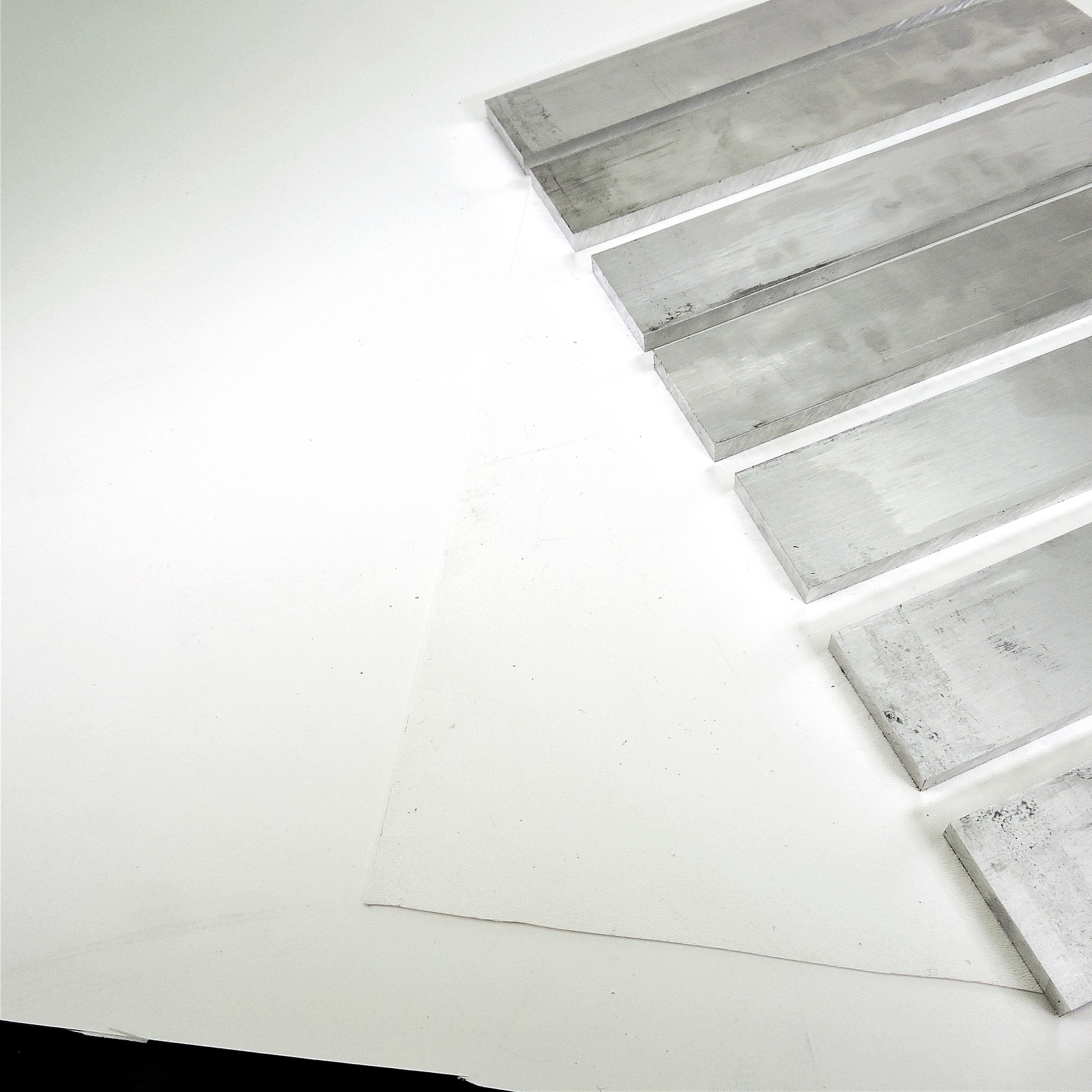 .5″ thick 1/2 Aluminum 6061 PLATE 3.375″ x 5.75″ Long QTY 7 sku 206069