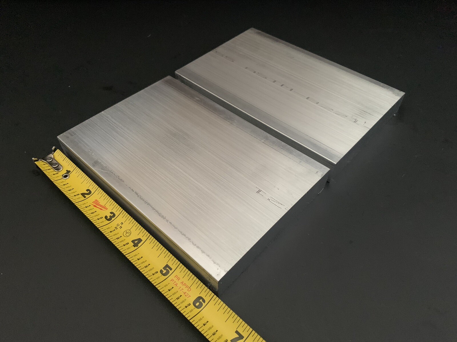 2 Pieces 3/4″ x 4″ x 6″ Long 6061 ALUMINUM FLAT BAR STOCK SOLID T6511 Extruded