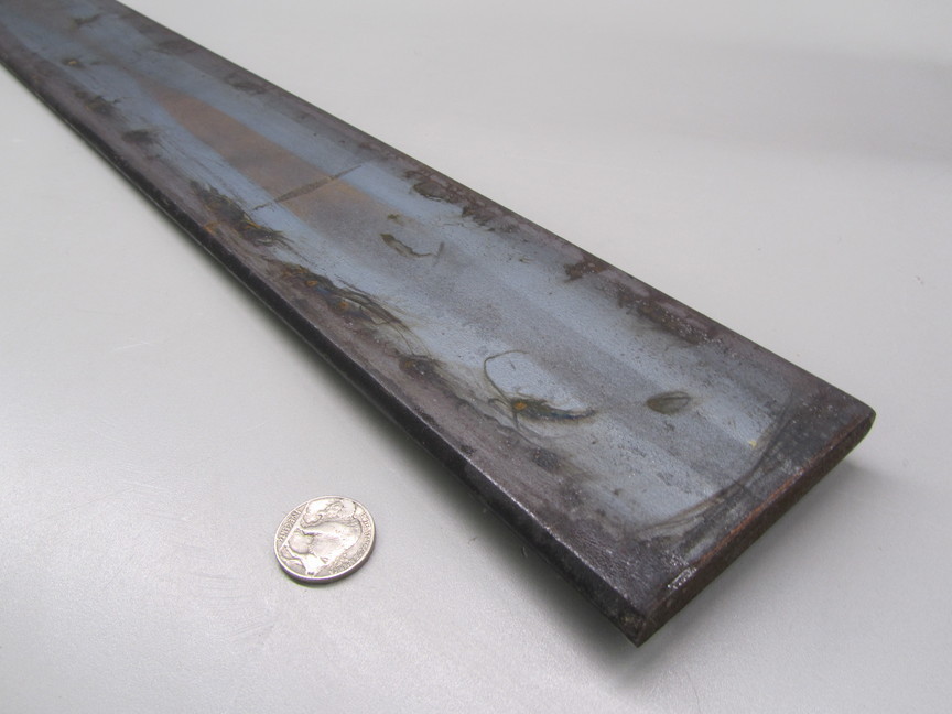5160 Spring Steel (Knife, Blade) Bar .360″ (+/-.006″) Thick x 3.0″ Wide x 36″