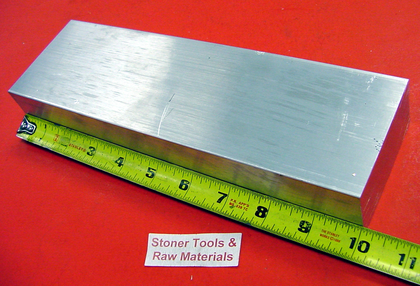1-1/2″ X 3-1/2″ ALUMINUM 6061 FLAT BAR SOLID 10″ long NEW Extruded Mill Stock