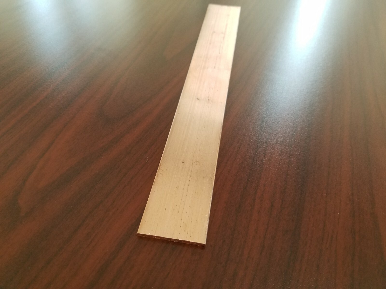Copper 110 Flat Bar 1/8″ x 1 1/2″ x 12″-Long — .125″ x 1 1/2″ Copper Bus Bar